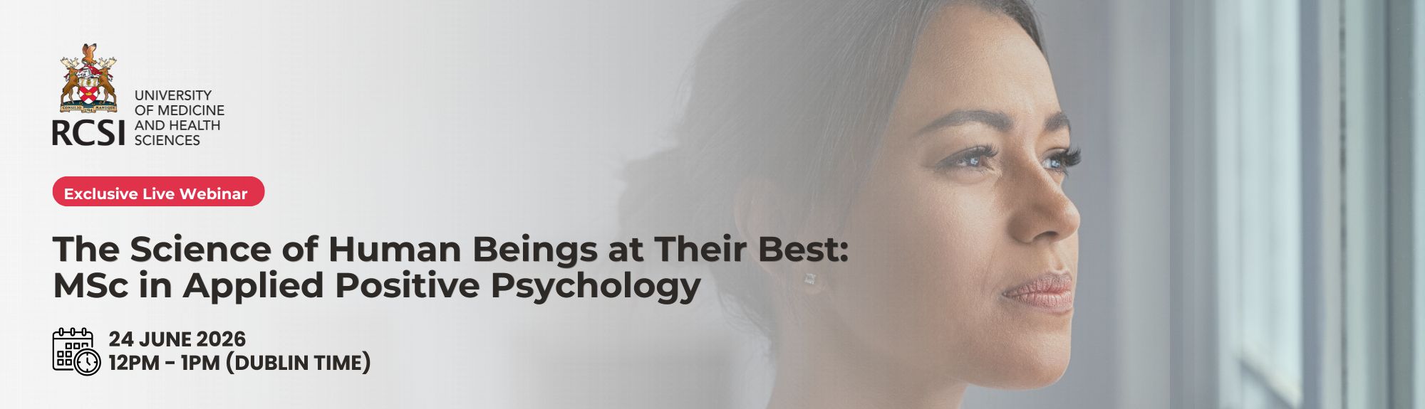 Science of Human Beings webinar banner: 9 June 2026